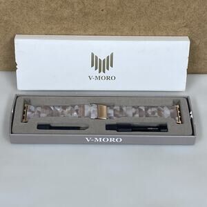 V-Moro Smart Watch Band Replacement NIB Fits Apple Watches Pink Pearly Colors